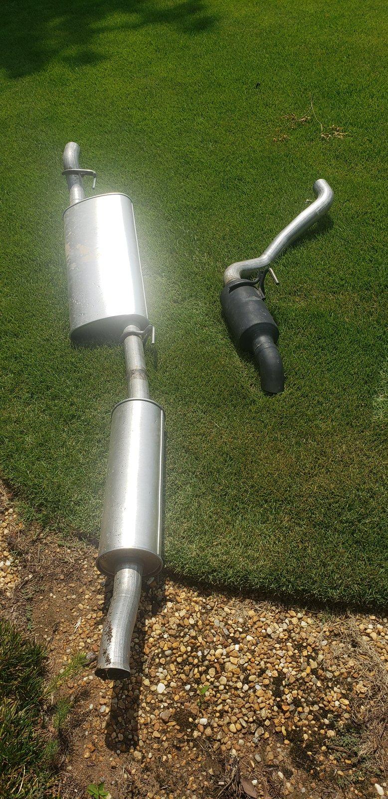 Jeep Gladiator Stock exhaust free. 20200808_152212
