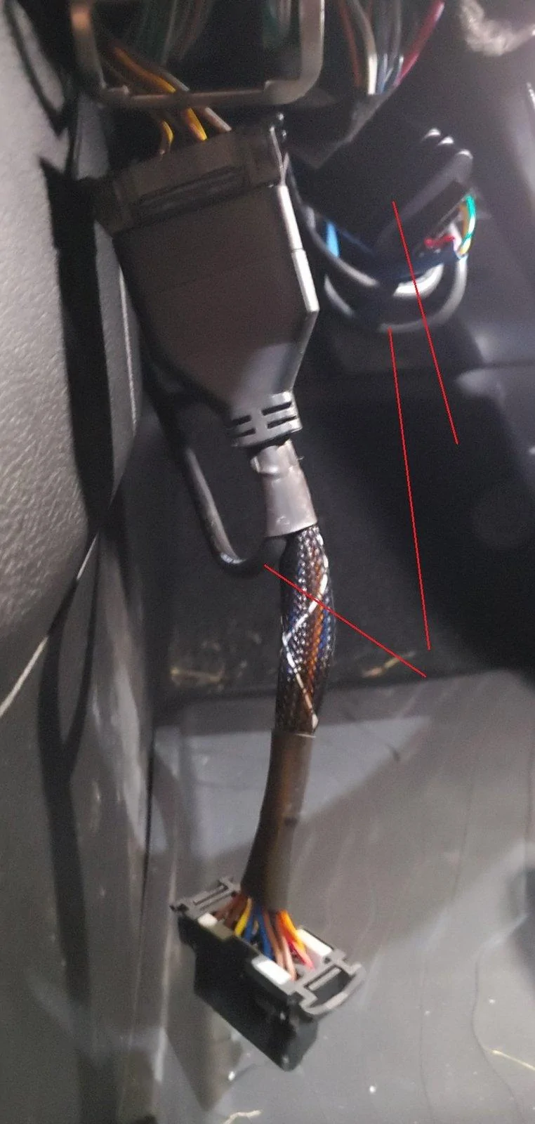 Jeep Gladiator Blinking blue light under steering wheel? piggyback-1