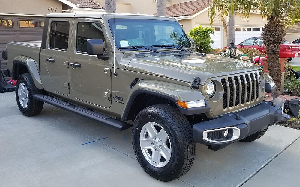 Jeep Gladiator Stock Jeep Support Group before