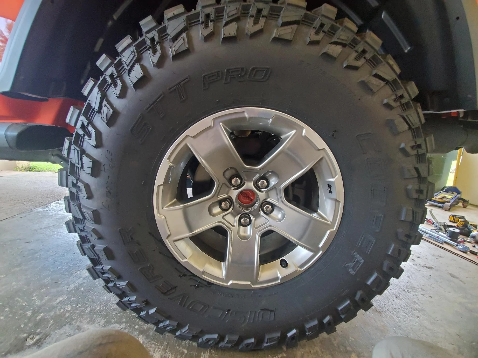 Jeep Gladiator My 35 spline rear axle shaft install with ARB RD246 20200811_121515