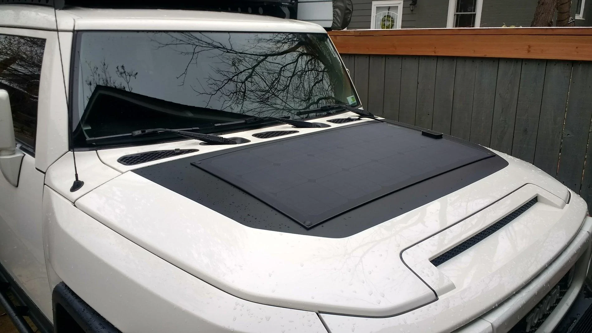 Jeep Gladiator Gladiator JT VSS System - 30 WATT Hood Solar Panel IMG_20171107_102520778_HDR