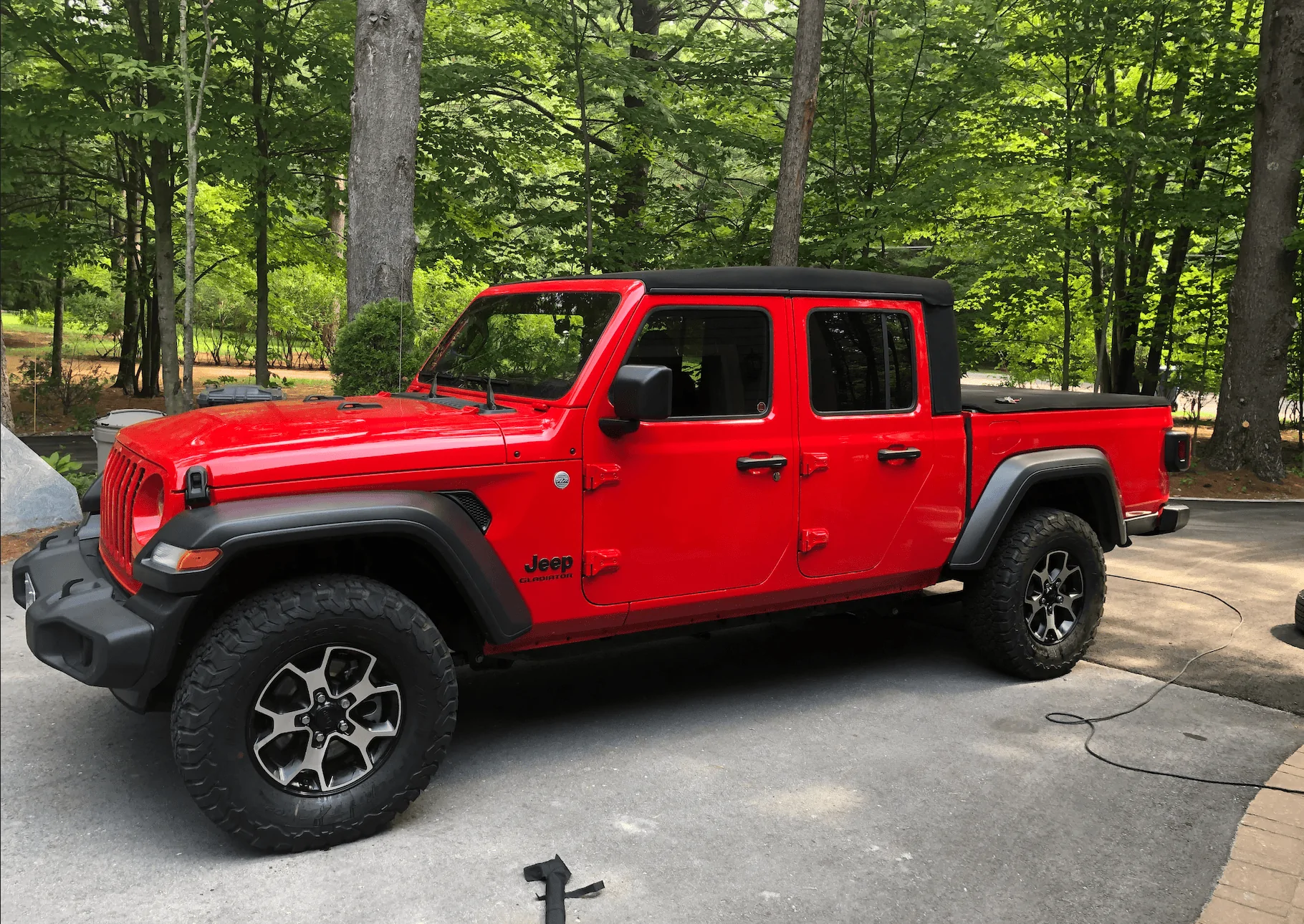 Jeep Gladiator 2020 JT Sport S w/ JL Rubi Wheels Screen Shot 2020-08-11 at 3.54.22 PM