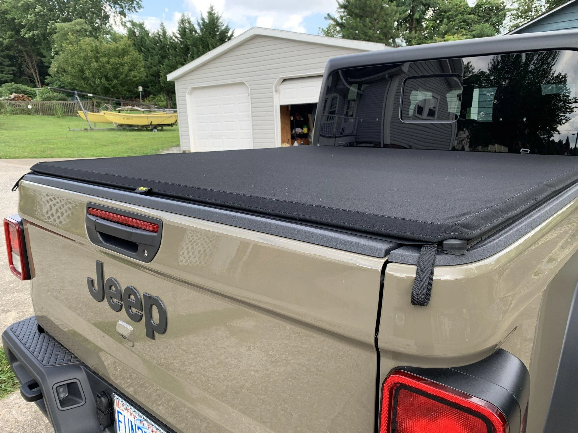 Jeep Gladiator TWILL Material Tonneau cover C7F6983A-C352-4943-913E-16274599FFE6