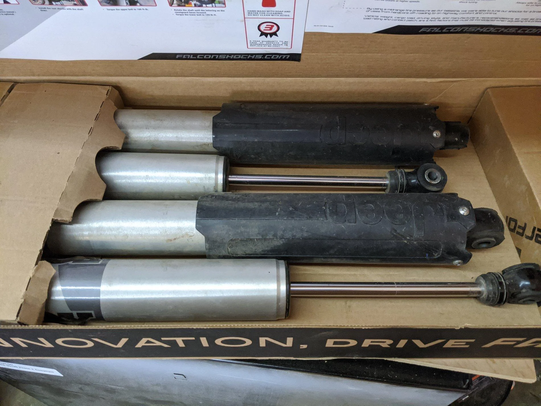 Jeep Gladiator Mopar 2" Fox shocks IMG_20200812_162225