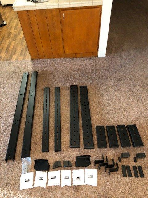 Jeep Gladiator Max Modular/ KB VOODOO Bedrack shipping/assembly/initial quality w/ tonneau brackets IMG_2278
