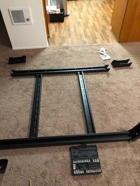 Jeep Gladiator Max Modular/ KB VOODOO Bedrack shipping/assembly/initial quality w/ tonneau brackets IMG_2282