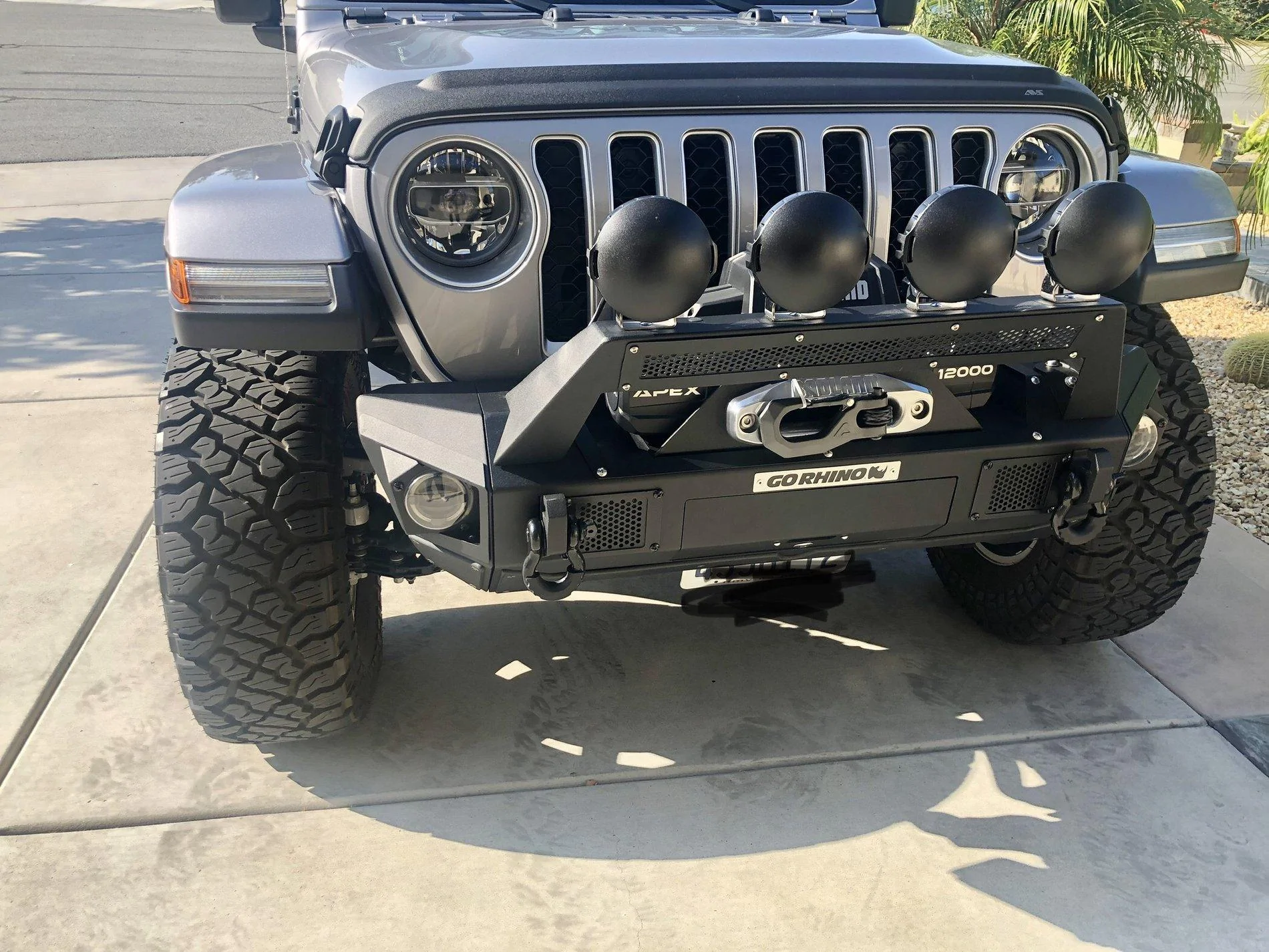 Jeep Gladiator Overland owners who switched to 35 & 37 tires IMG_0386