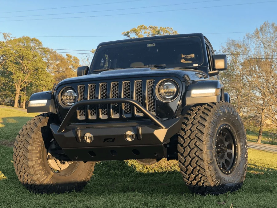 Jeep Gladiator Show me stubby bumpers options with skid plate 1597411676024