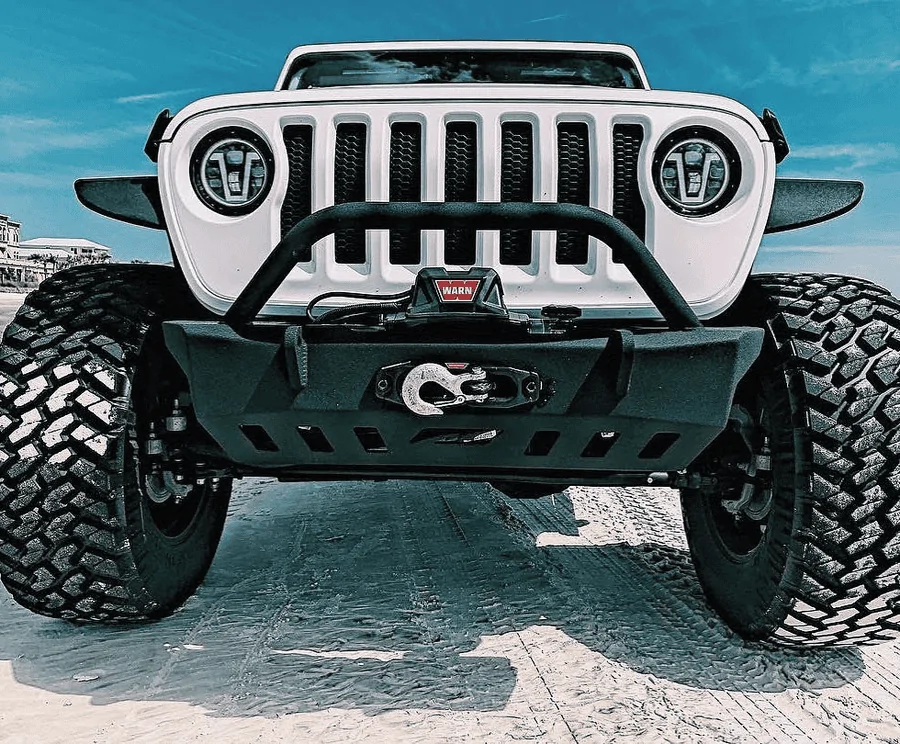 Jeep Gladiator Show me stubby bumpers options with skid plate 1597411763625