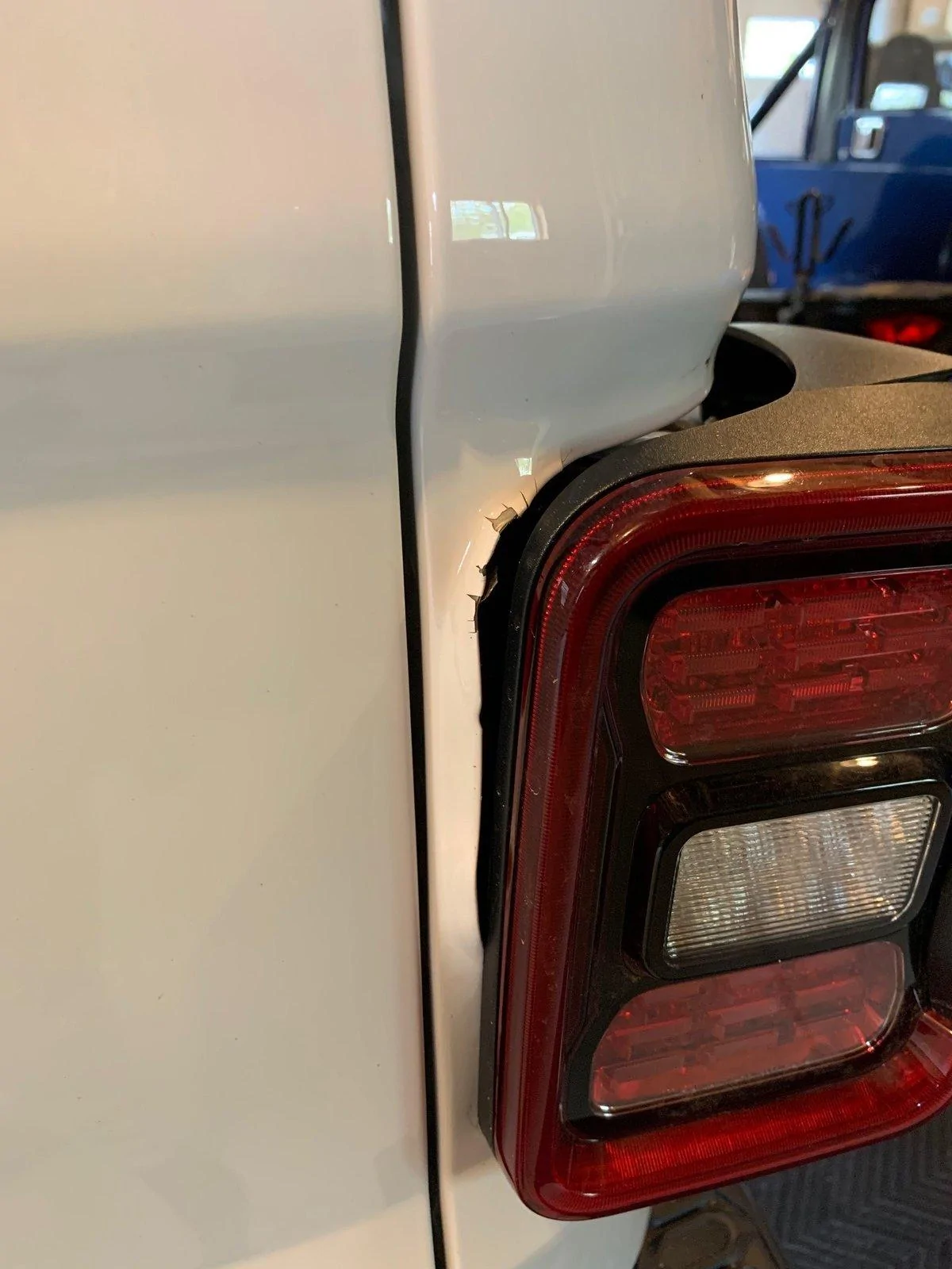 Jeep Gladiator Building an Attitude of Gladitude. tail light