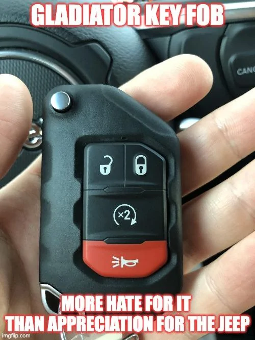 Jeep Gladiator Key Fob Follies 4blkcx