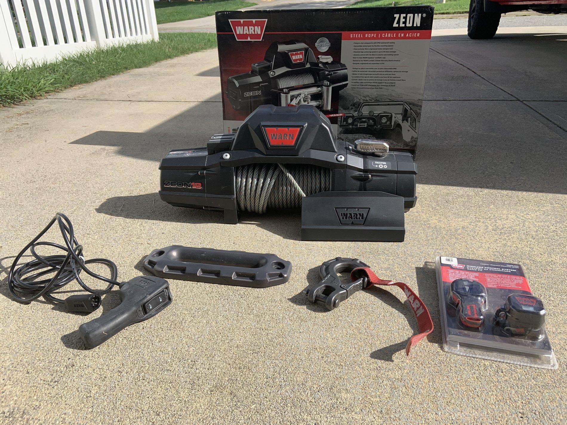 Jeep Gladiator Warn Zeon 12 with Extras $800 E14D6DE0-CDE1-4823-B159-6D24D5593A70