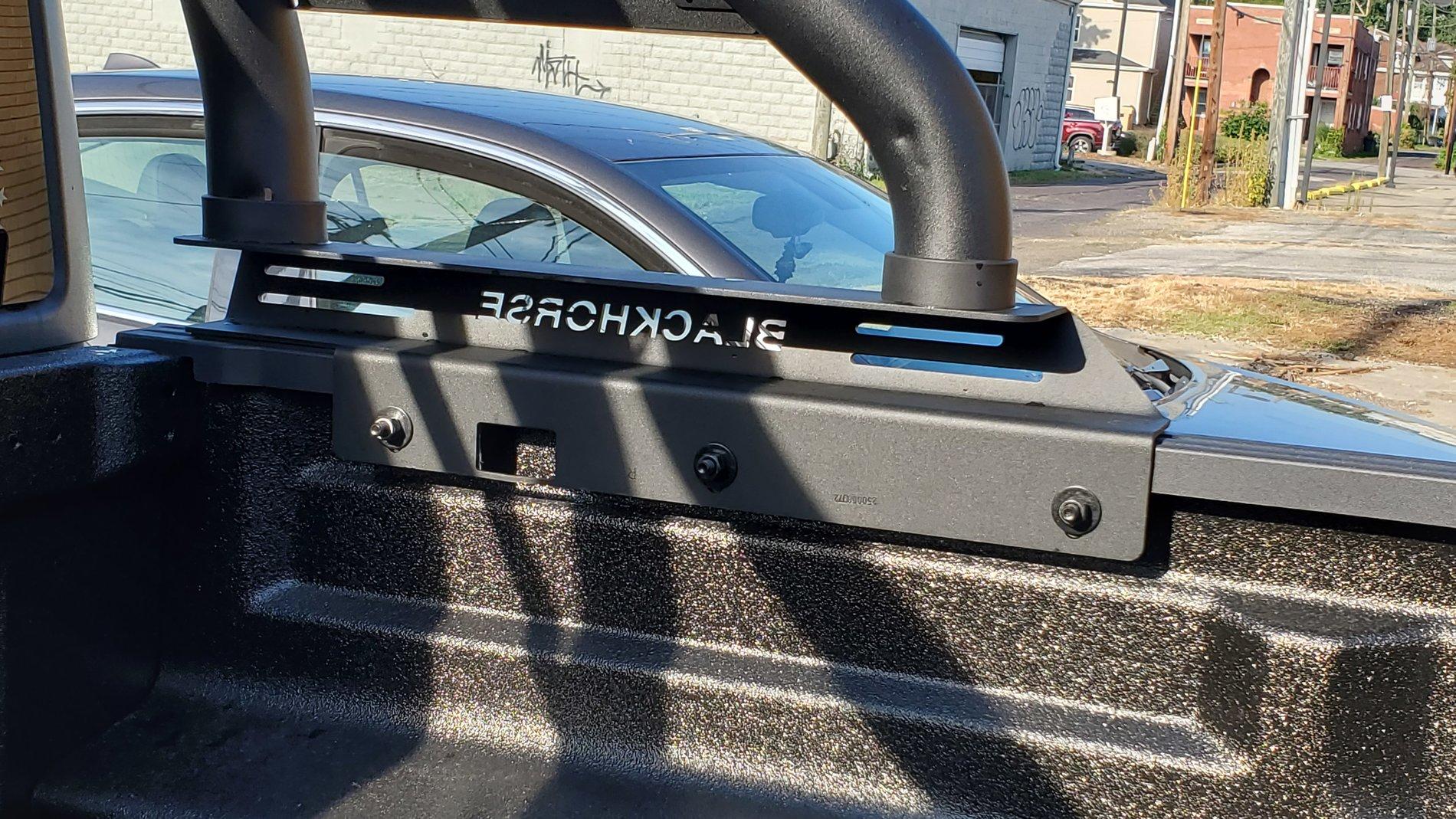 Jeep Gladiator Black Horse Roll Bar Installed 20200817_085514