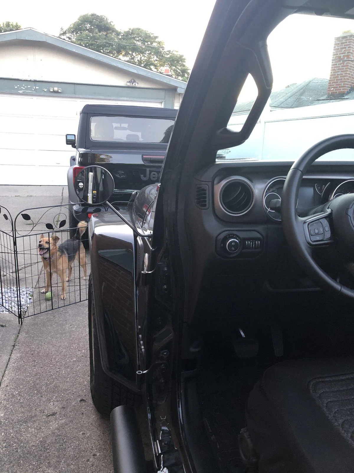 Jeep Gladiator Super Cheap and Easy Doorless Mirror Solution 569D51EA-B83D-426A-A2CC-65FF6A32CD80