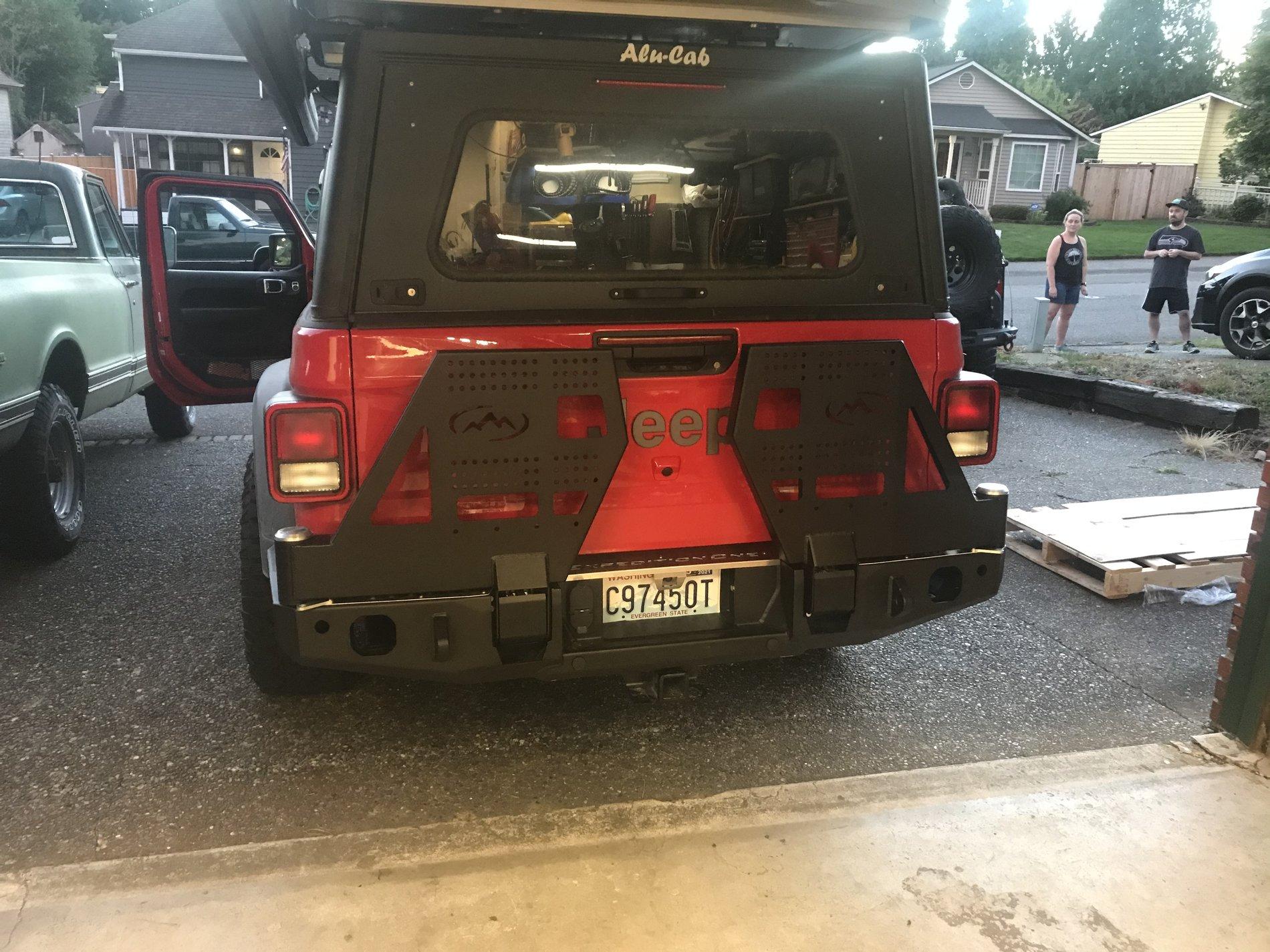 Jeep Gladiator Expedition One Dual Tire Swing Bumper Install/Review 4B1A69B5-7262-4E12-B9F5-024A3EA1302A