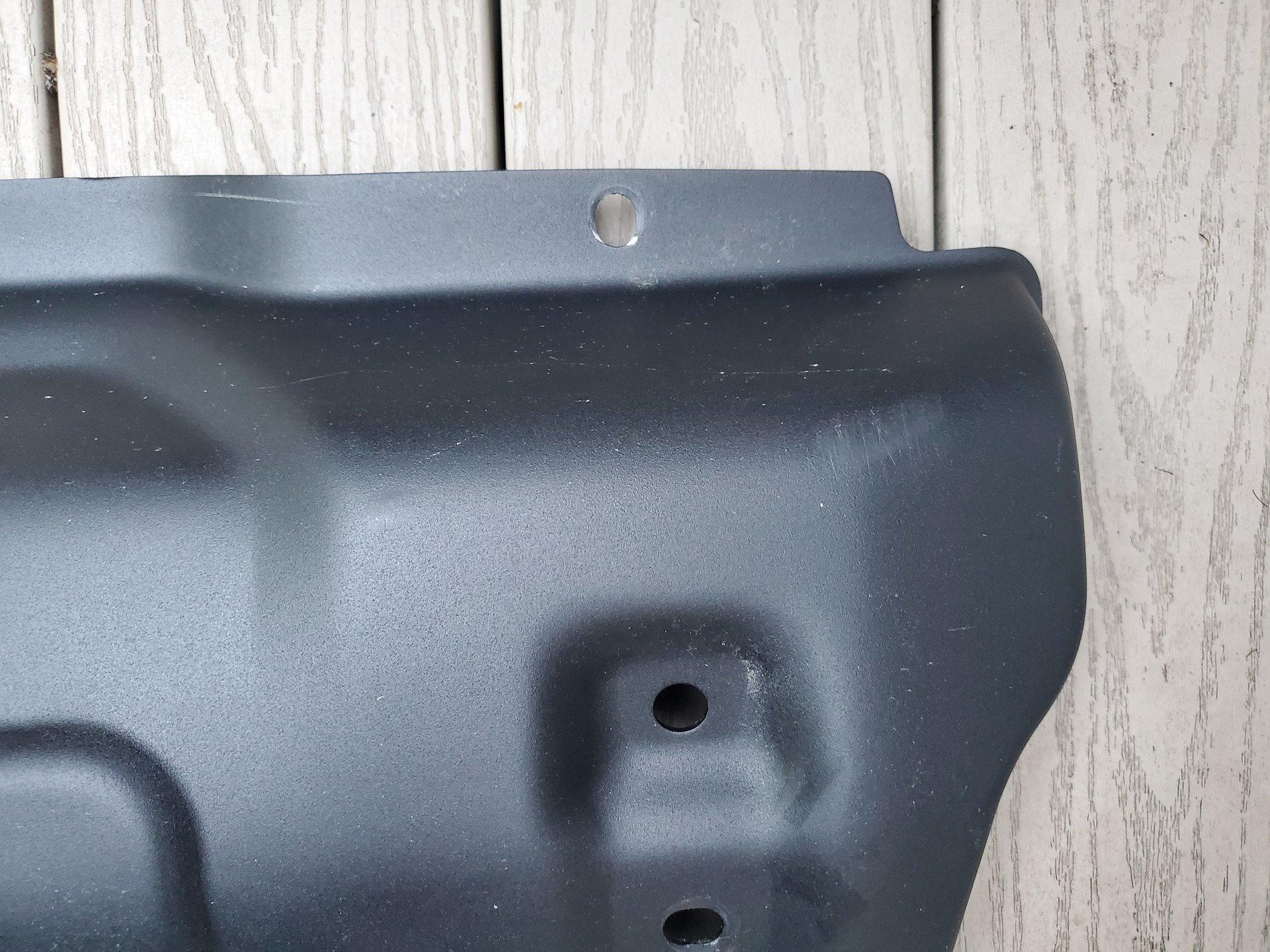 Jeep Gladiator Mopar front steel skid plate WITH brackets 20200818_193721