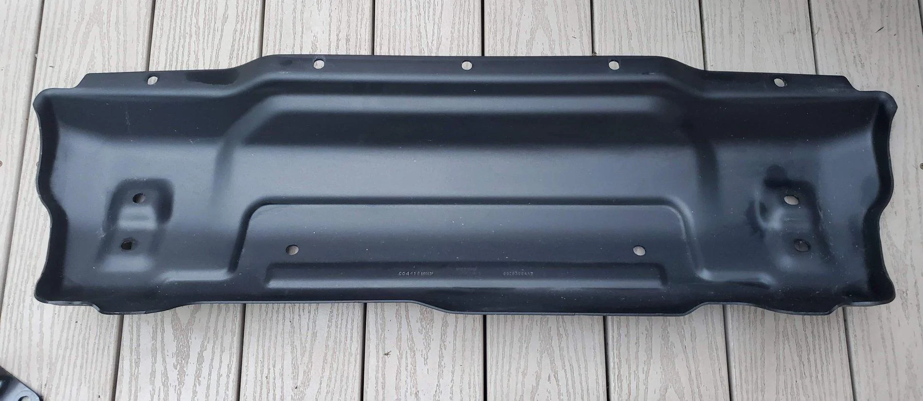 Jeep Gladiator Mopar front steel skid plate WITH brackets 20200818_193756