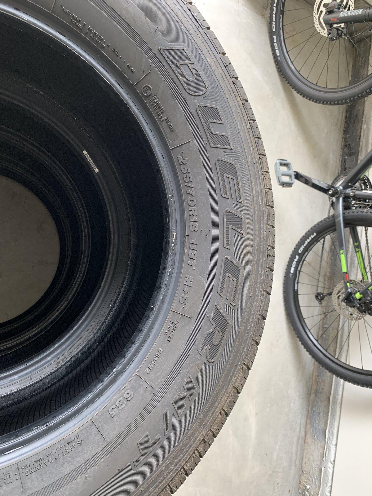 Jeep Gladiator FOR SALE:  Overland OEM Tires - Bridgestone Dueler H/T - 255/70R18 TIRE 2.JPG