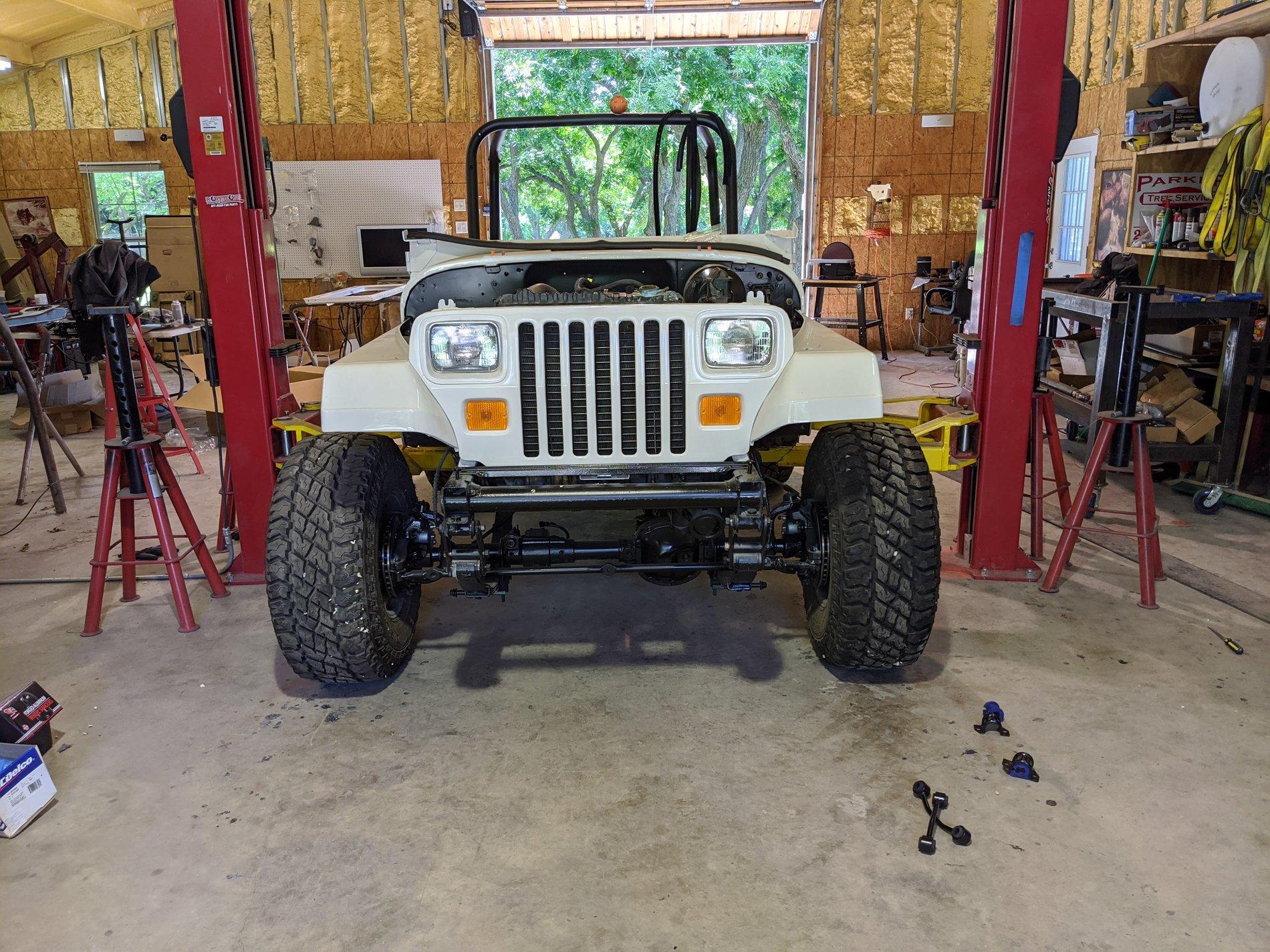 Jeep Gladiator not my first rodeo JT build White YJ