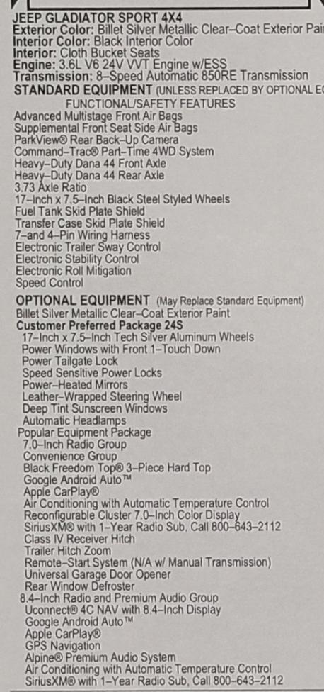Jeep Gladiator Auto JTR Towing capacity more than 7000lbs? 8D0E983A-81E8-4AE4-BF96-4D6B54215052