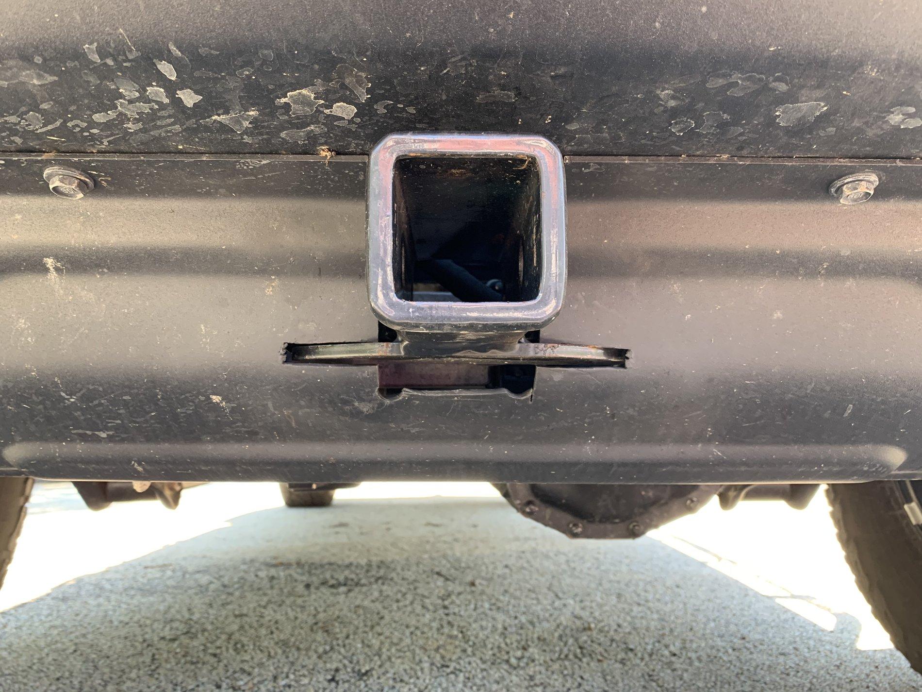 Jeep Gladiator Front hitch receiver front hitch
