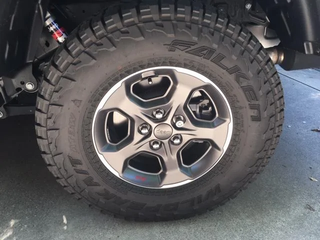 Jeep Gladiator WTB Rubicon Granite Crystal Aluminum Wheel (1) Jeep Wheel