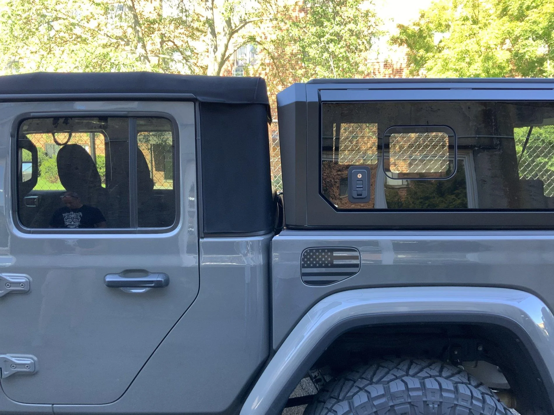 Jeep Gladiator SmartCap EVO goes on Gladiator with a SoftTop IMG_0185