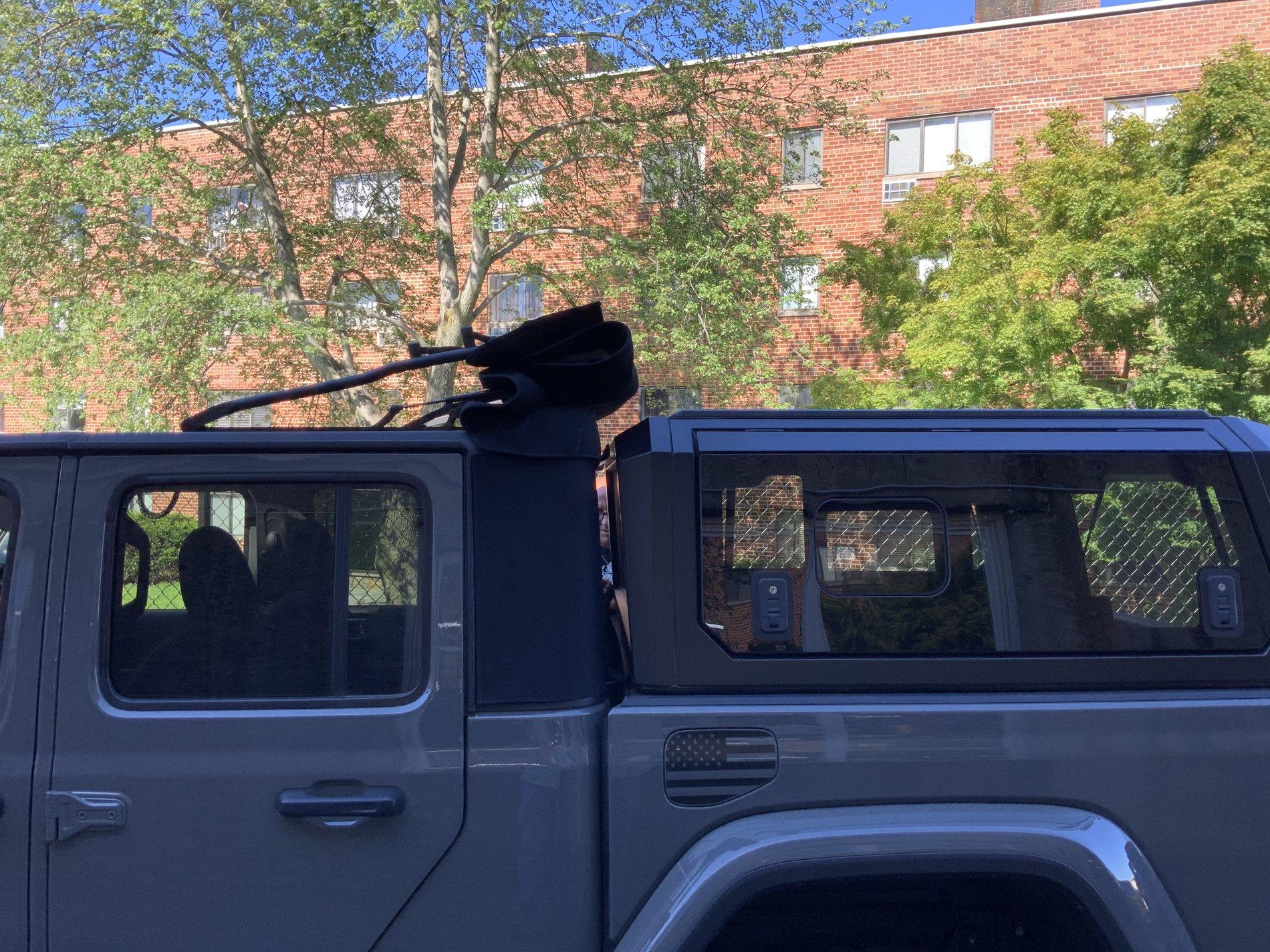 Jeep Gladiator SmartCap EVO goes on Gladiator with a SoftTop IMG_0190
