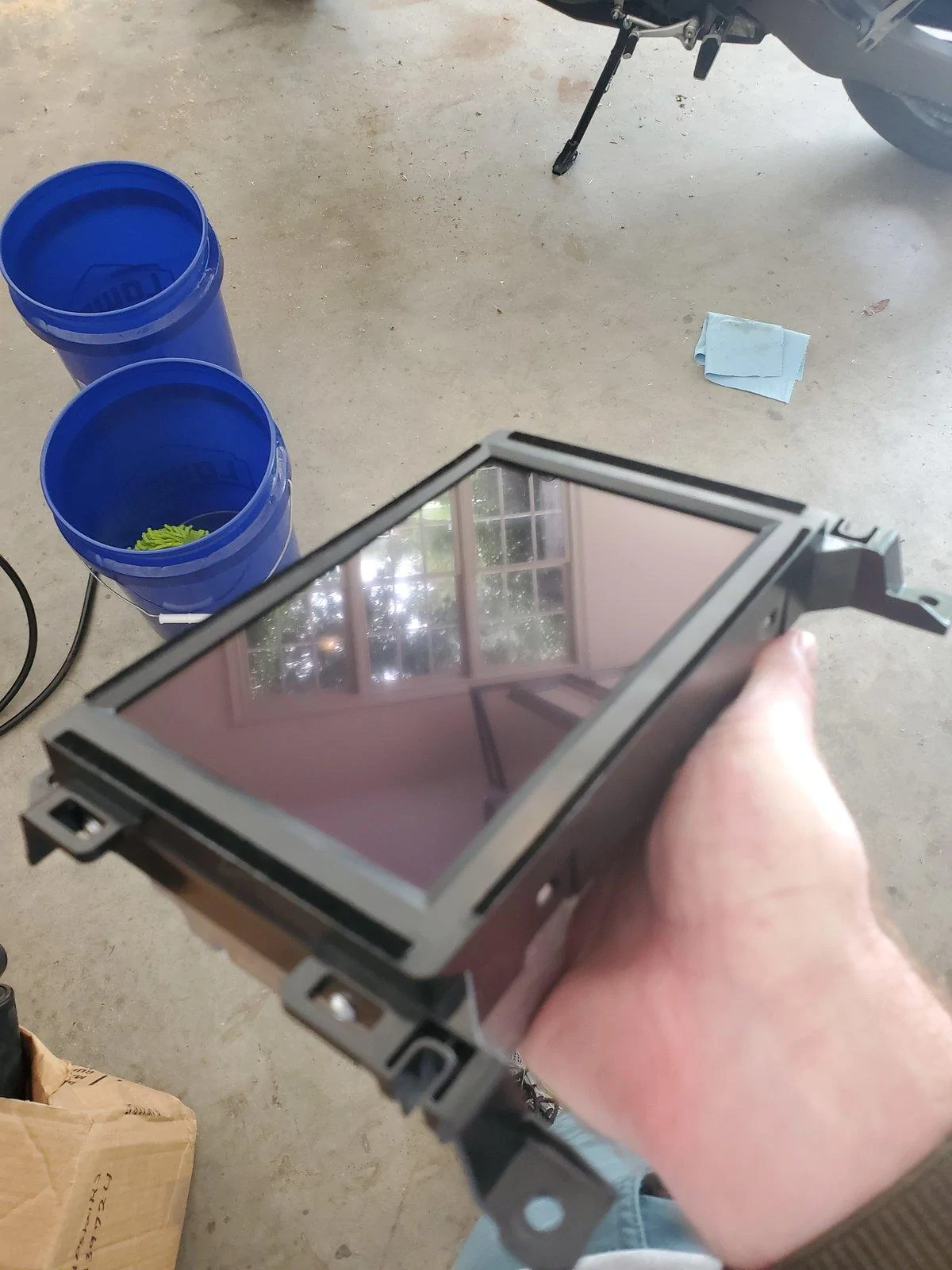Jeep Gladiator 7" radio with bezel 20200823_124436
