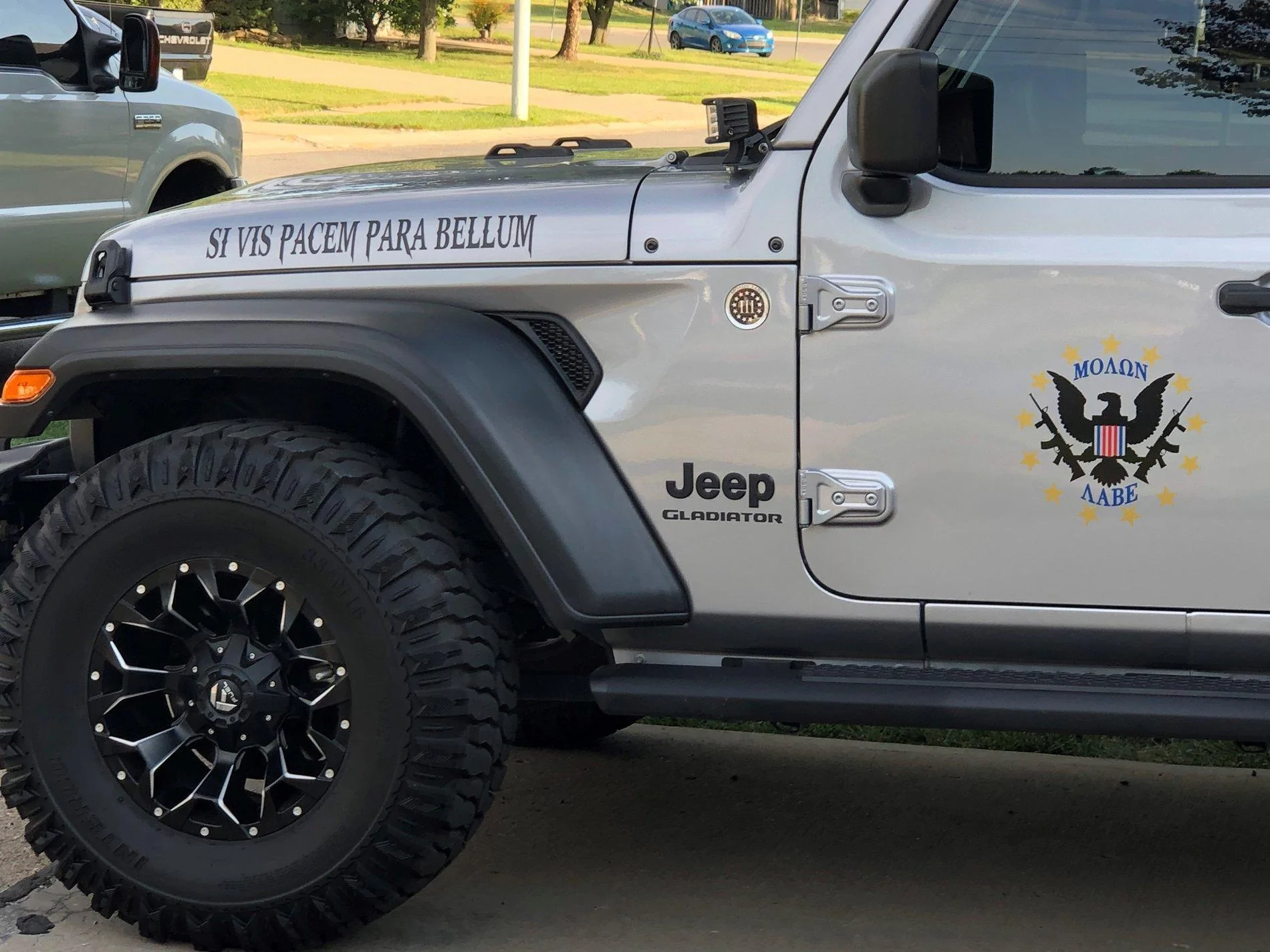 Jeep Gladiator Stickers and decal pics! driverfront