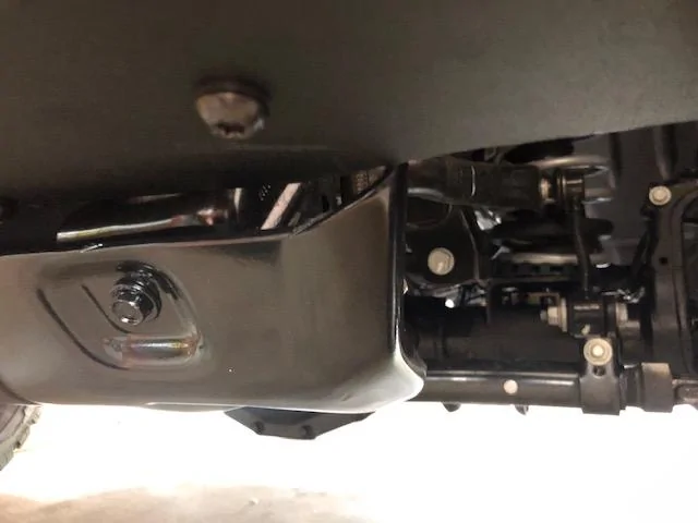 Jeep Gladiator Rubicon Stubby bumper Skid plate left