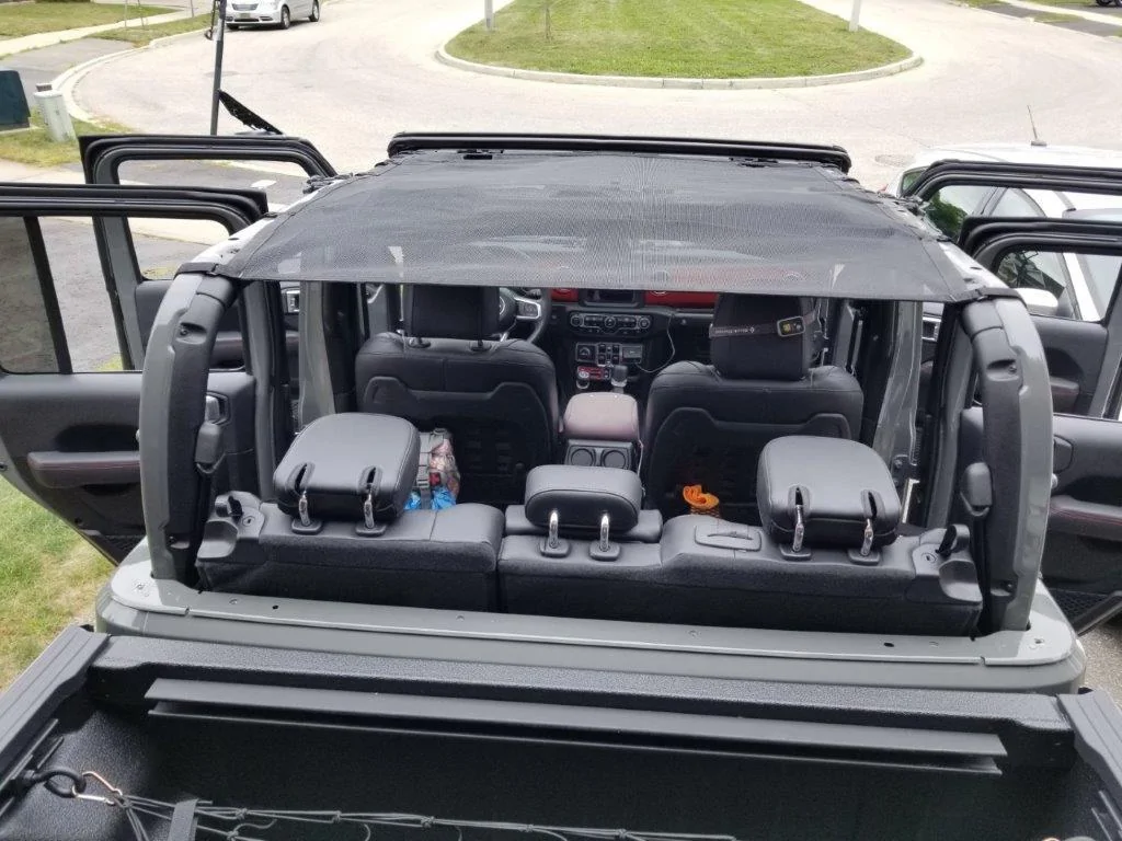 Jeep Gladiator It Fits! Rugged Ridge Eclipse Sun Shade for 2-Door JL 20200826_130330