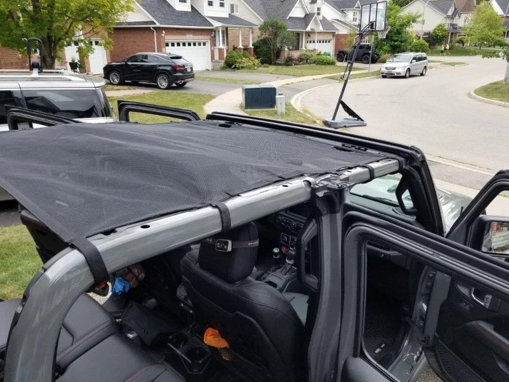 Jeep Gladiator It Fits! Rugged Ridge Eclipse Sun Shade for 2-Door JL 20200826_130344
