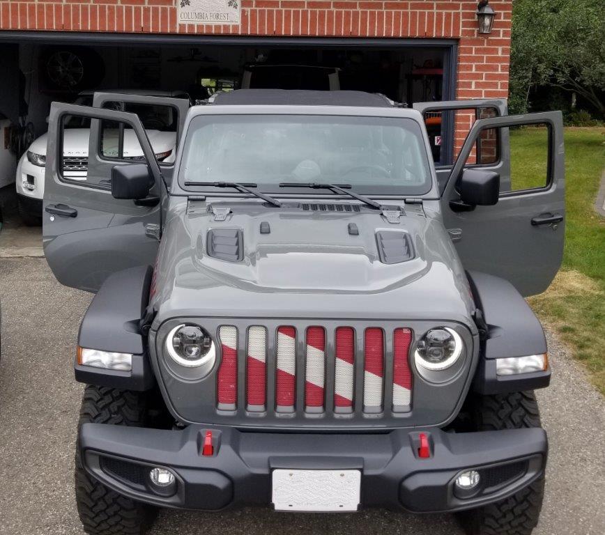 Jeep Gladiator It Fits! Rugged Ridge Eclipse Sun Shade for 2-Door JL 20200826_130621