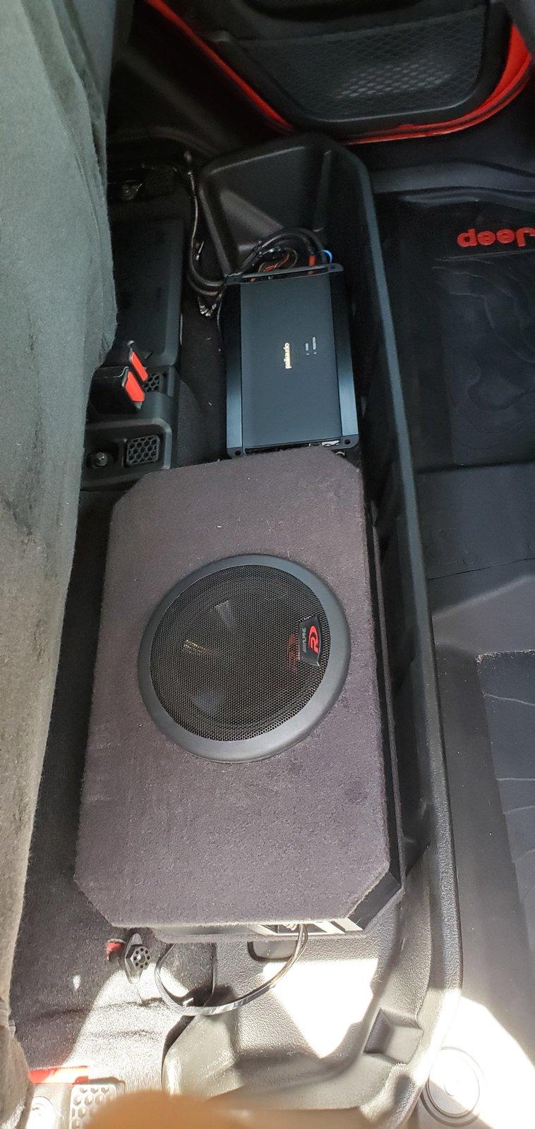 Jeep Gladiator Bass on a $1k budget 20200827_122002