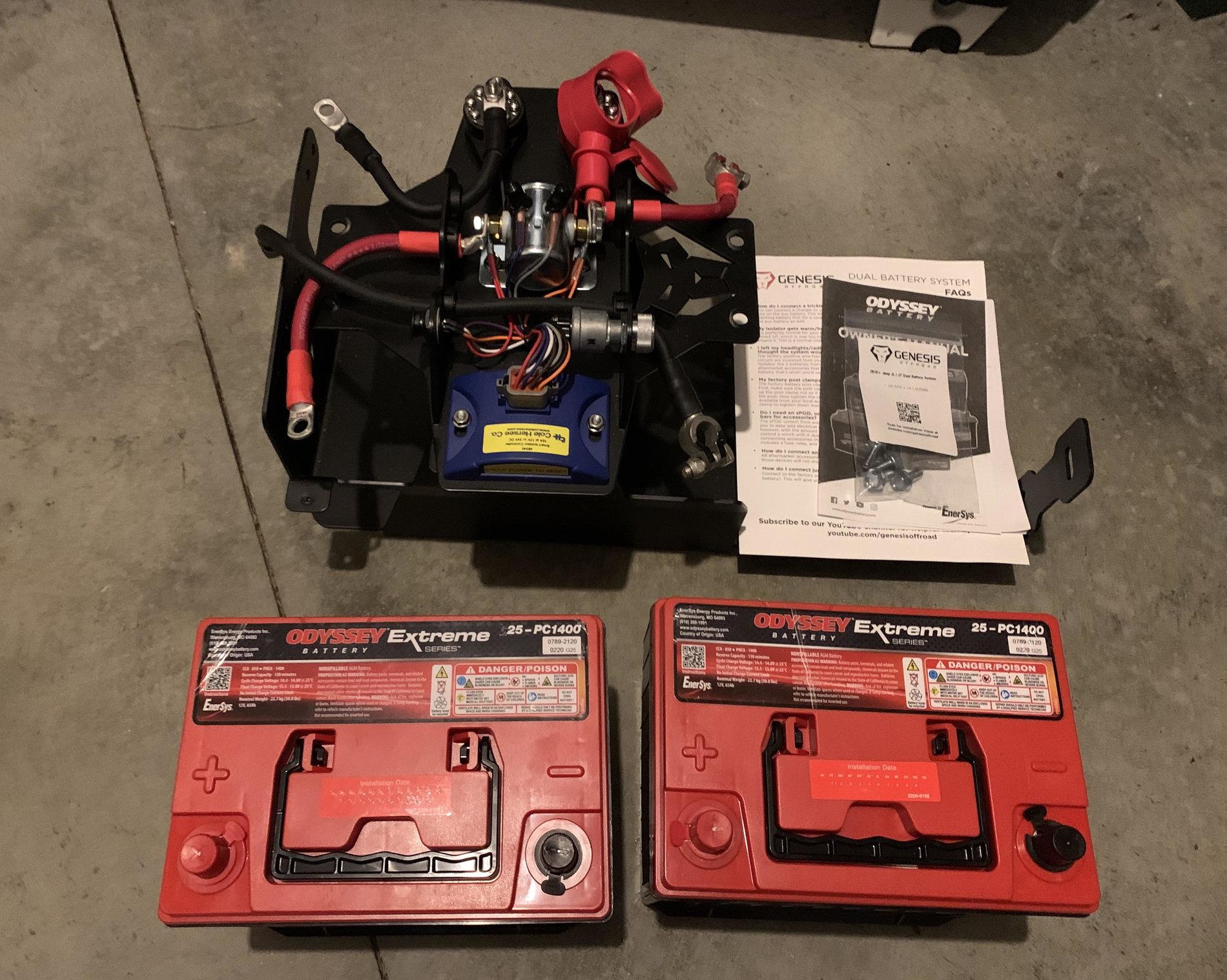 Jeep Gladiator JL/JT Genesis Dual Battery Setup unnamed-1