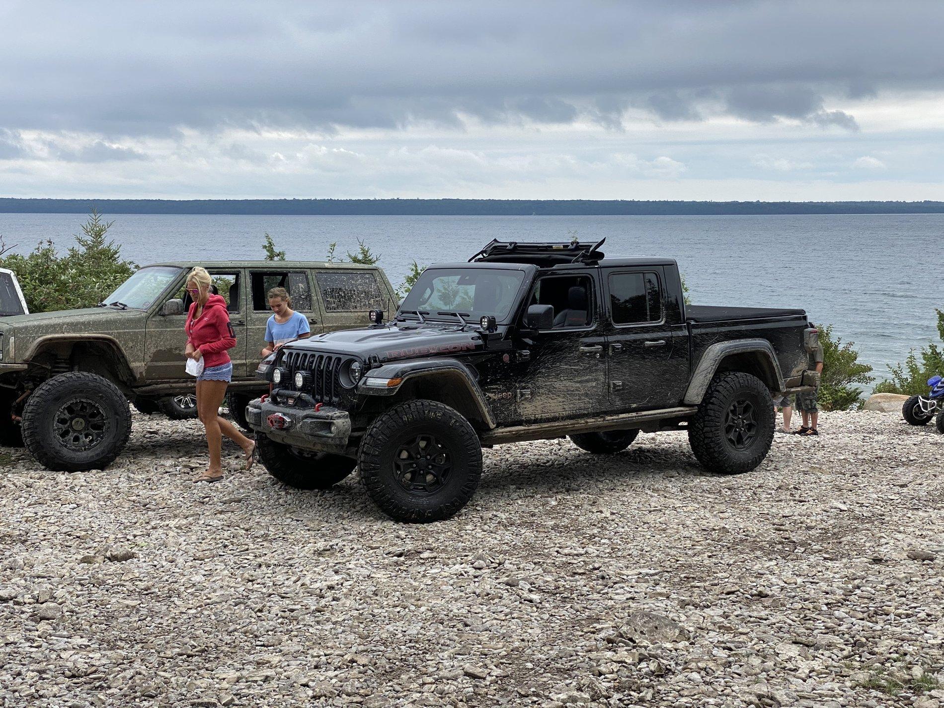 Jeep Gladiator Drummond Island Michigan IMG_2293