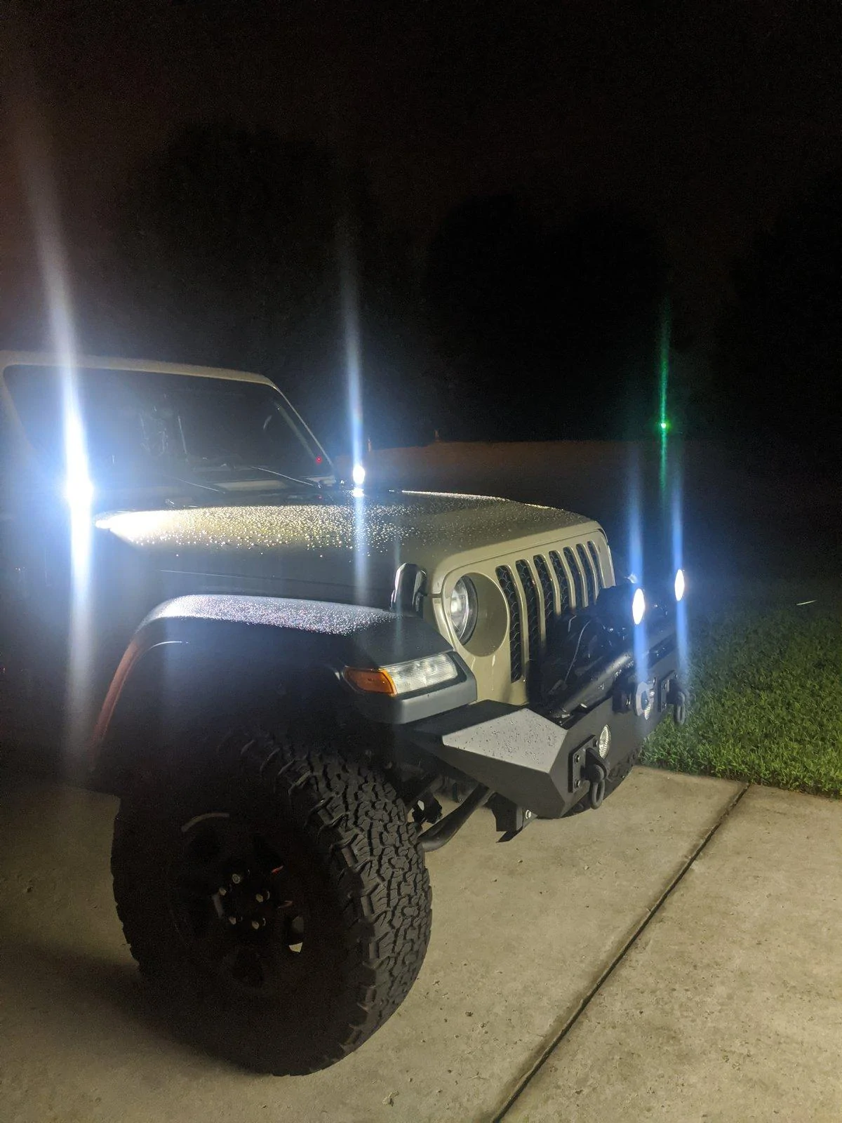 Jeep Gladiator Led off Road lights review IMG_20200828_213331