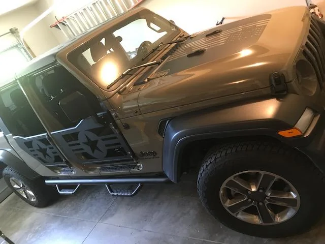 Jeep Gladiator Flag decals on gladiator?? J
