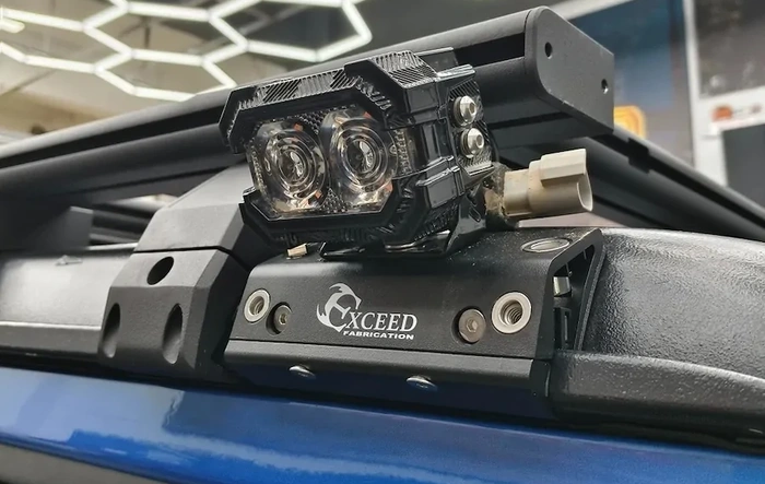 Exceedfab Rain Gutter Pod Light Bracket for JL/JT