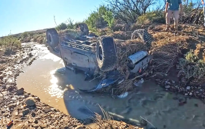 Two Gladiators Destroyed in Moab Flash Flooding
