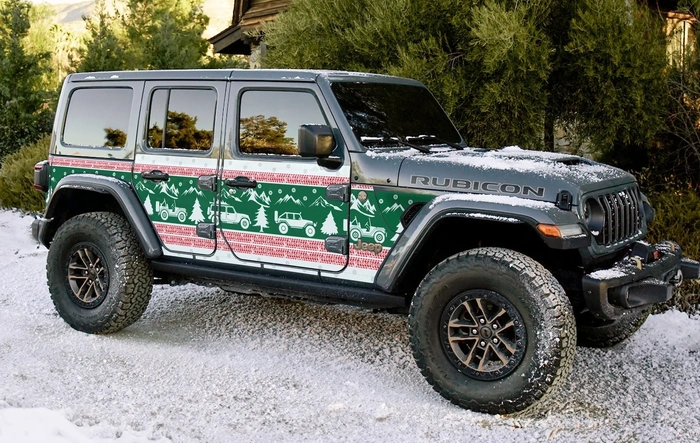 Mopar Unveils Festive "Ugly Sweater" Trail Armor