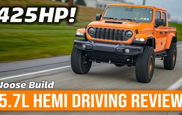 5.7L Hemi Jeep Gladiator Driving Review - for those wondering what 5.7 V8 would be in a Gladiator…