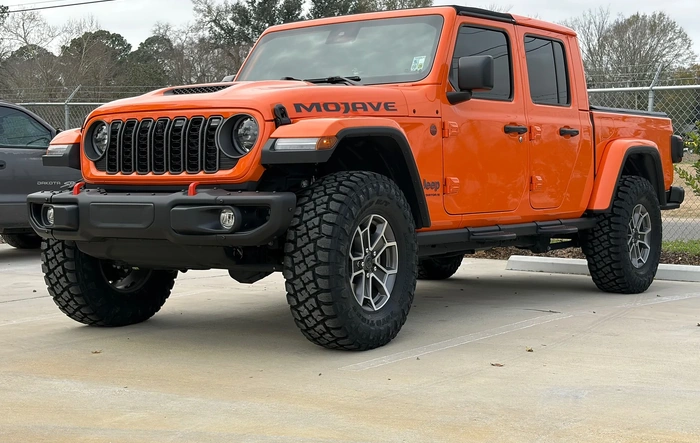 35" Toyo Open Country R/T Pro Tires 35s installed on stock wheels & factory suspension