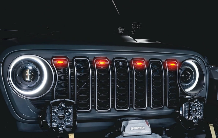 NEW: 2024+ JL / JT Pre-Runner Style LED Grille Light Kit (Pre-Order Live)