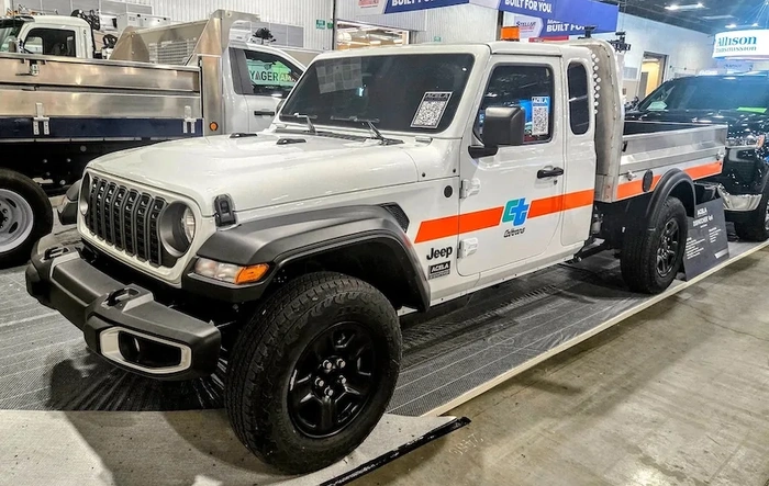 Uhhh...Acela Trucks just launched a 2-door Jeep Comanche on a Gladiator!!