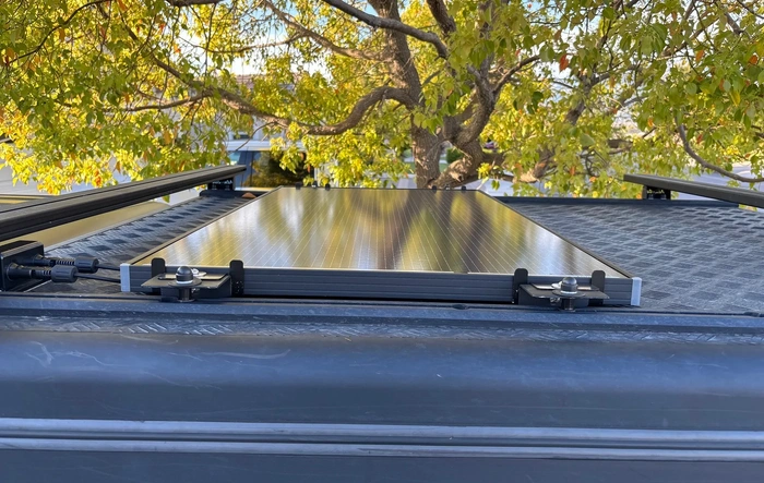 Simple Solar System - powering a freezer