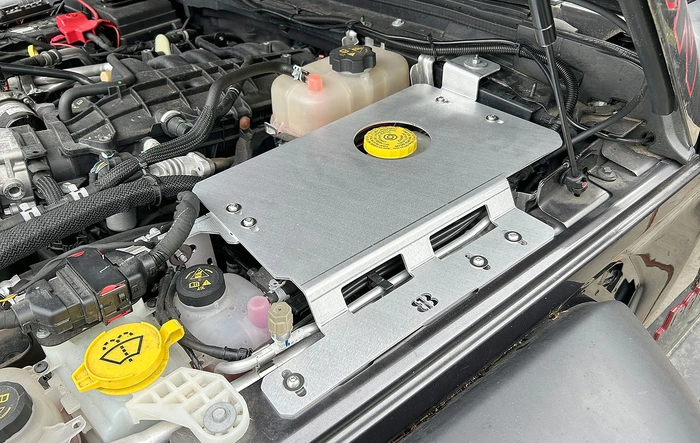 NEW PRODUCT! JEEP JL / GLADIATOR UNDERHOOD PLATFORM ACCESSORY PLATE