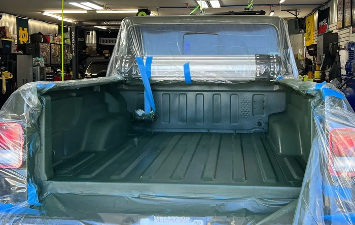 Barricade DIY bedliner spray applied