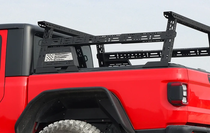 Solid fully adjustable bed rack (DIY Flag Colors!) by MONOKING